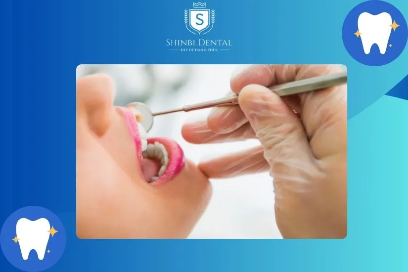 Kiểm tra răng miệng trước khi bọc sứ