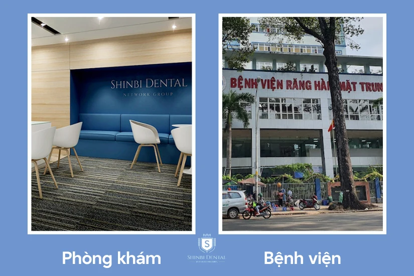 Nên khám răng ở bệnh viện hay phòng khám tốt hơn?