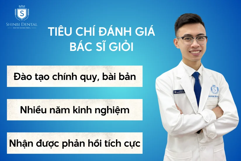 Tiêu chí đánh giá bác sĩ nha khoa giỏi Tiêu chí đánh giá bác sĩ nha khoa giỏi