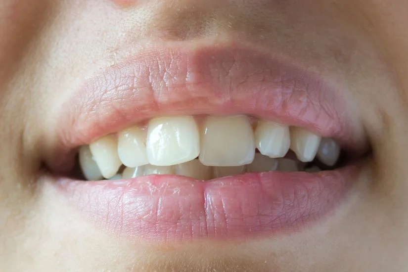 Người trưởng thành có răng lệch lạc nhẹ nên bọc răng sứ