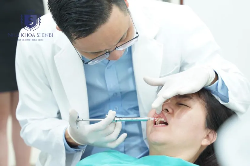 Gắn cố định mặt sứ