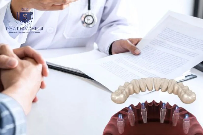 Quy trình trồng răng implant nguyên hàm 
