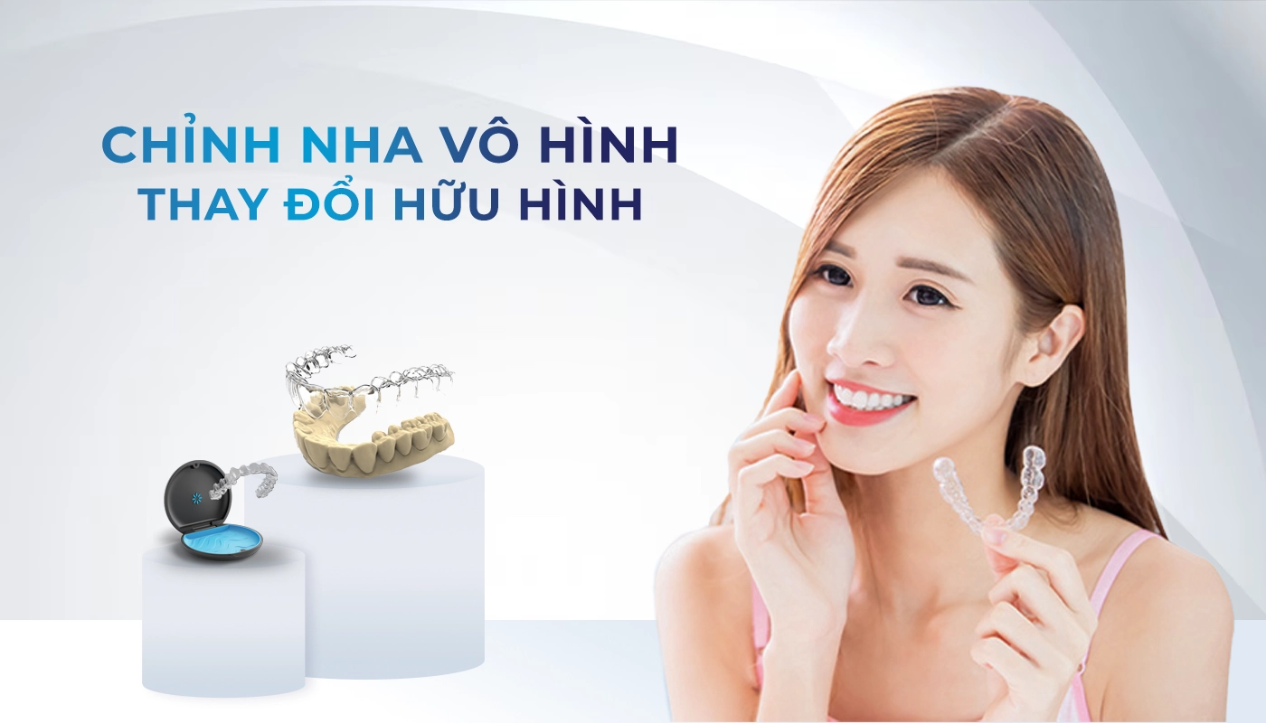 Niềng răng trong suốt Invisalign Comp 3 năm