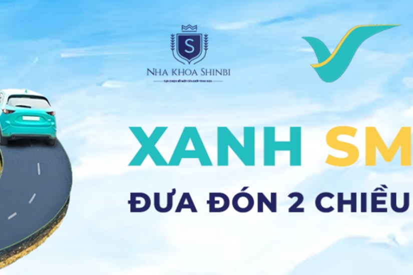 Áp dụng toàn bộ dịch vụ điều trị - Xanh SM đưa đón 2 chiều!