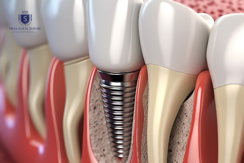 Cấy ghép Implant giúp cố định răng giả