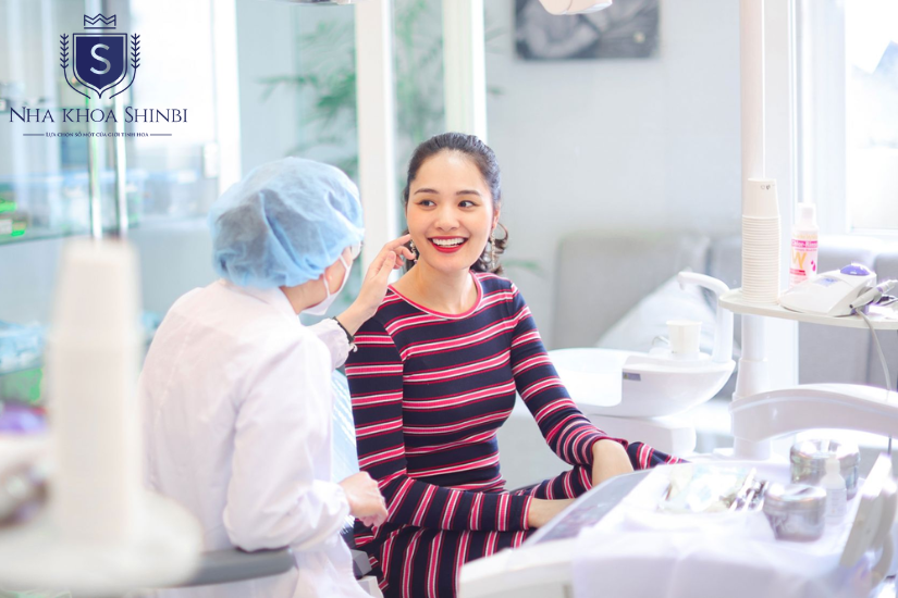 Hình ảnh chị Minh Hằng sau khi nhổ răng khôn