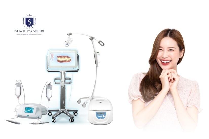 Công nghệ tiên tiến Nha khoa Shinbi đang sử dụng