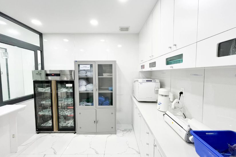 Chọn nha khoa có phòng vô trùng đạt tiêu chuẩn