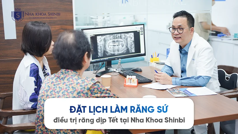 Đặt lịch làm răng sứ – Điều trị răng dịp Tết tại Nha Khoa Shinbi