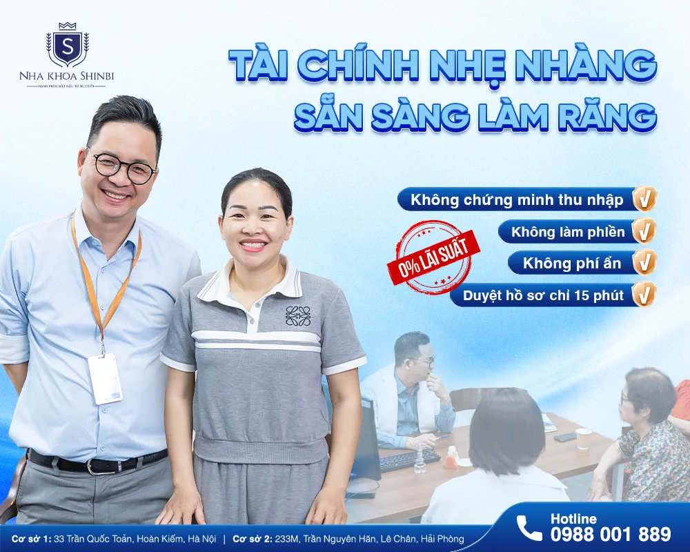Tại sao Shinbi là địa chỉ tin cậy cho các giải pháp tài chính trong nha khoa?