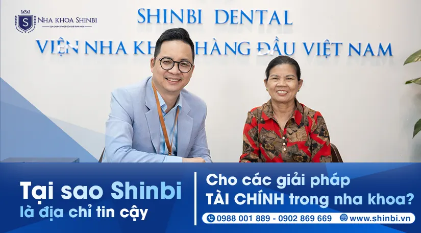 Tại sao Shinbi là địa chỉ tin cậy cho các giải pháp tài chính trong nha khoa?